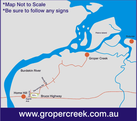 Groper Creek Map