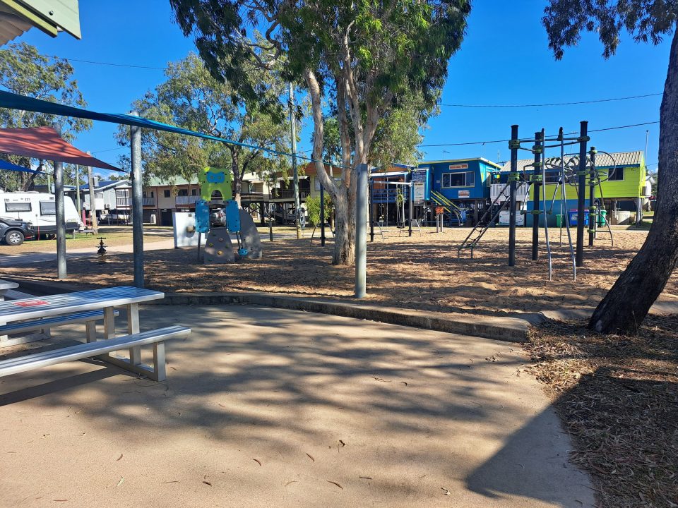 All-abilities playground at Groper Creek Caravan Park